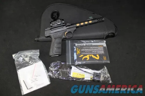 Browning Buck Mark Vision Blk/Gld UFX 22...