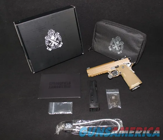 Springfield 1911 DS Prodigy 9mm FDE 5” N...