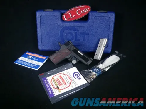 Colt Defender 9mm 3" Blued/Wood 8+1...