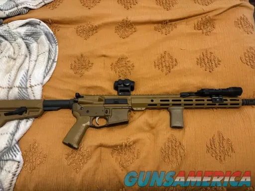 FDE AR-15 Rifle w/ Vortex Red Dot & ...