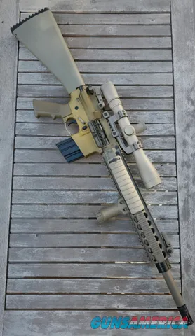 Custom AR15 50 Shades of FDE