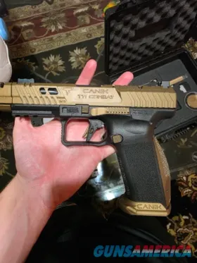 Canik TTI Combat 9mm Bronze Slide Optics...