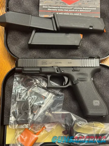 Glock 47 9mm Full-Size Pistol with 3 17R...
