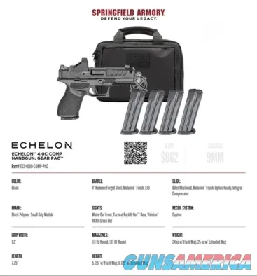 Springfield Echelon 4.0C Comp Gear Pack ...