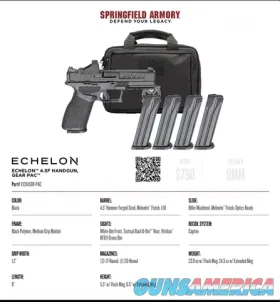 Springfield Echelon 4.5F Gear Up Pack 9m...