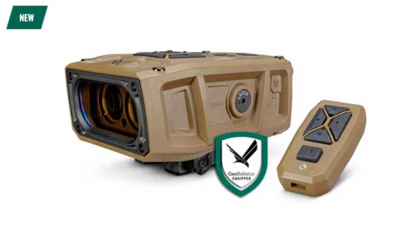Vortex Laser Rangefinder over a white background.