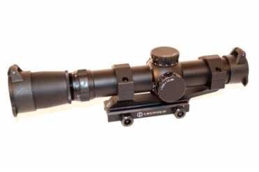 Premium Optics Solutions for the 300 AAC Blackout The Leupold design is classic AR tactical, with 1.5-5x magnification.
