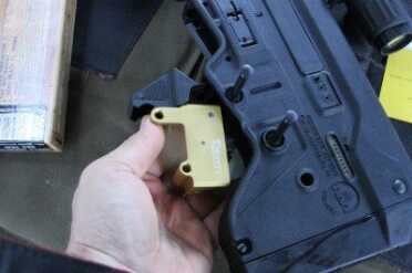 IWI Tavor 5.56/.223 Bullpup Battle Rifle - Solving the Trigger Debacle - Timney Trigger Review The Timey trigger group for the Tavor is so easy to install that it is obvious the Tavor was created with replacement trigger in mind.
