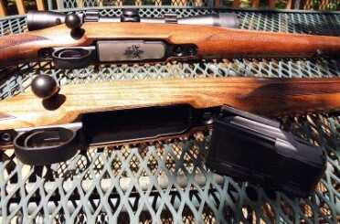 Mauser M12 .308 Winchester– A modern heirloom The one-piece bottom plate contributes to the gun’s strength.