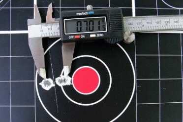 Mauser M12 .308 Winchester– A modern heirloom Once the Leupold 3-9x40 scope was zeroed on the Mauser M12, this is the typical 100 yard three-shot group.