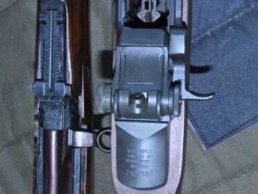 Note that the sights are much better on the Garand than any rifle you might compare it to, old or new. The SVT has the same sights as the Nagant, eh. 