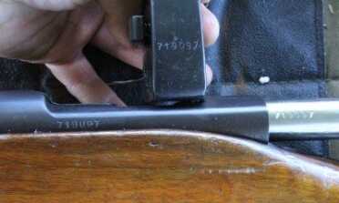 All of the numbers are matching on all of the guns. The magazine holds 6 rounds.