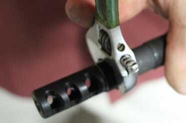 Kineti-Tech Sound Redirecting Muzzle Brake: Gear Review You can tighten the brake with simple tools, though you may want more leverage and an AR vice to make it fool-proof.