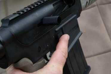 The (Real) AR-15 Shotgun - Hot Rodding the RAAC MKA 1919 The mag release was also replaced.