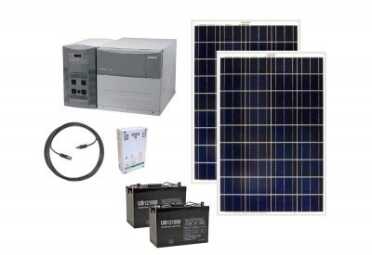 Prepping 101: Piecing Solar Power Systems for SHTF This is the "other" system that we bought and that hasn't been set up yet. It is a complete "solar generator" from EarthTech. There are advantages to this approach but you will pay roughly twice the cost per watt.