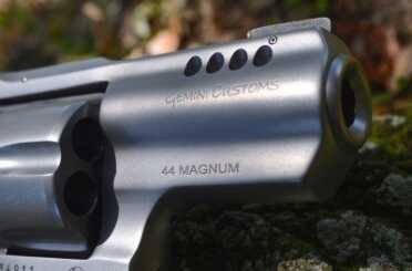 Ruger Alaskan Mod by Gemini Customs--Gun Review A tasteful Gemini Customs logo can be applied to the barrel.