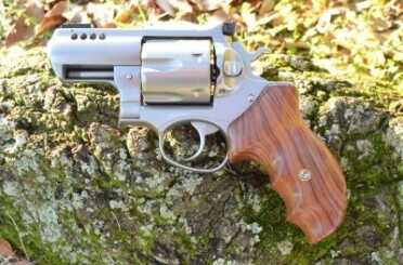 Ruger Alaskan Mod by Gemini Customs--Gun Review The ported barrel helps reduce muzzle flip, crucial for a gun like this.