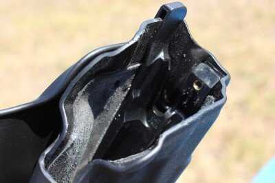 Internal ALS retention mechanism in Safariland P226 holster