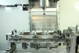 Taurus USA Firearm Factory - Miami Florida - Photo Essay This is the CNC machine just after it opens with 3 finished guns.