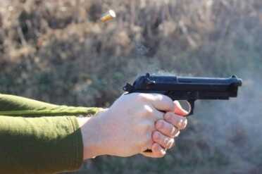 The gun is incredibly easy to hold down. 