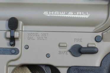 Shaw's all. It's a great play on words. 