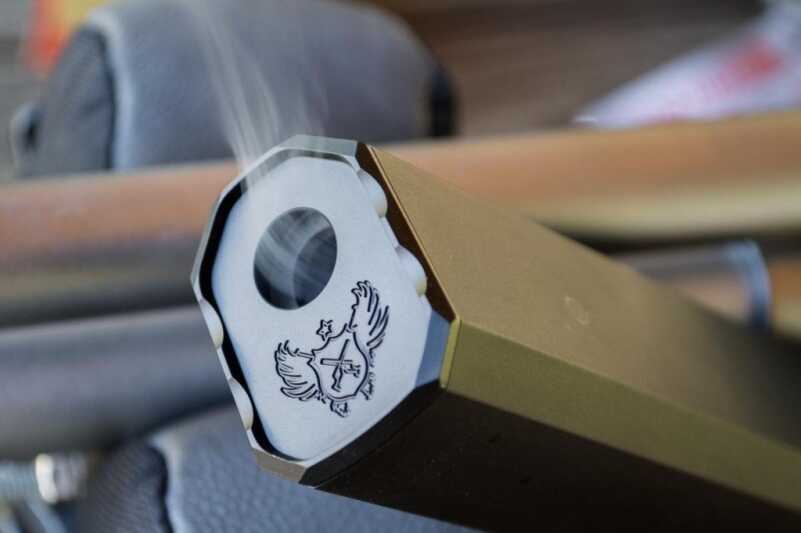 SilencerCo's Osprey Suppressor Is One Cool Bird SilencerCo 45 Osprey in action.