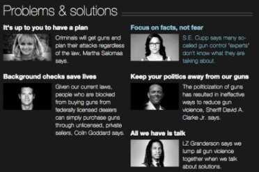 CNN's Gun Project: Biased Reporting or Solid Journalism? Editorials in CNN's Guns Project. (Photo: CNN)