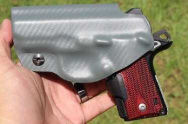 Precision Formed Custom Holsters from Multi-Holsters My Mustang holster holds a Kimber nicely, too.