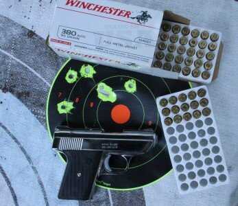 Cheap Guns: The Cobra CA380 Semi-Auto 9? Nonetheless, I was able to keep the gun easily into chest dimensions at bedroom distances of 7 yards. This is not a belly gun or spray and pray.