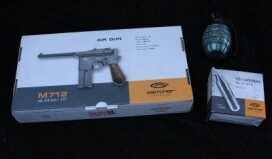 9 Broomhandle Mauser is Full Auto! - No Grownups Allowed! The price of the Gletcher guns is amazing. These are not some fly by night products.