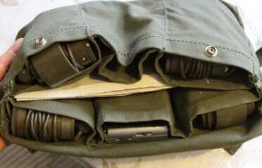 Generally the system comes in this canvas bag with 4 sensors and receiver of some type.