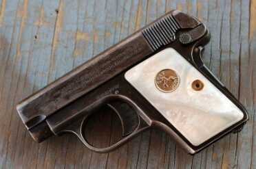 Very little original finish on this one but lots of patina. 