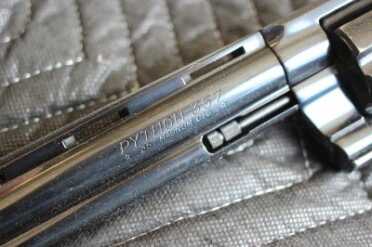The Best Revolver Ever Made? Colt's Python--Review The plunger tucks neatly into the barrel lug.