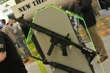 9mm Duty Rifles Right and Left Hand - Stag Arms--SHOT Show 2015 I'm most impressed by the dedication to performance. The long 9mm is a rarity.