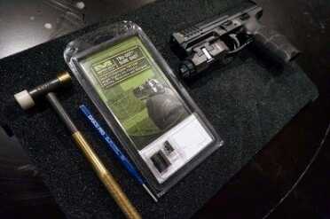 All you need to finish off the VP9 is a better set of sights. 