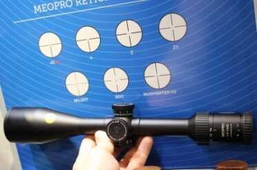 Meopta Optics - Czech Quality You Never Heard Of? - SHOT Show 2015 Available reticle patterns.