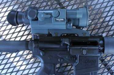 Prepping 101: Cheap Night Vision Riflescopes The Yukon looks big and cumbersome on an AR, but it is actually quite manageable.