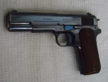 Shooting History: 1913 Production Colt 1911 - Old Gun Review The Colt 1909. The slide lock looks like that on the 1911. We are getting closer!