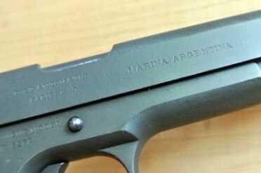 Shooting History: 1913 Production Colt 1911 - Old Gun Review Marina Argentina.