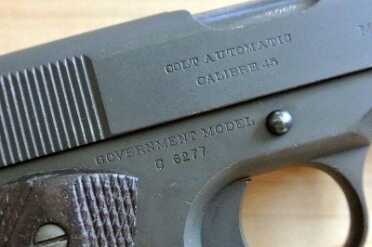 Shooting History: 1913 Production Colt 1911 - Old Gun Review Government Model.