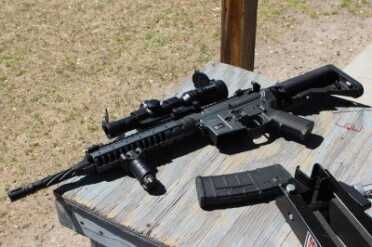 LWRC Tricon MK6--The Refined Fighting Carbine The Burris on the XXX.