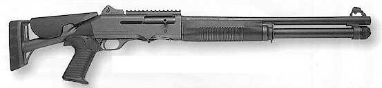 The Benelli M1014. 