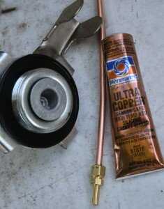 I had to make my own breather tube that reaches from cap adapter to above the fuel line when the can is inverted. 