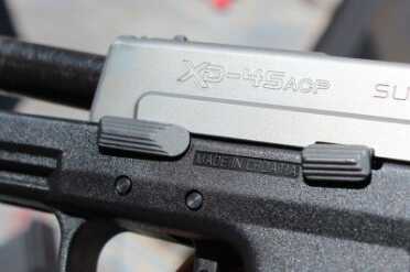 Why Settle for a Single Stack? .45 XD Mod 2 The controls are all accessible, but not so large as to be obtrusive.