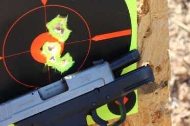 Why Settle for a Single Stack? .45 XD Mod 2 The XD shoots like a champ.