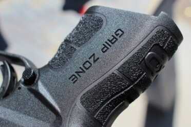 Why Settle for a Single Stack? .45 XD Mod 2 Grip Zone. Three distinct textures.