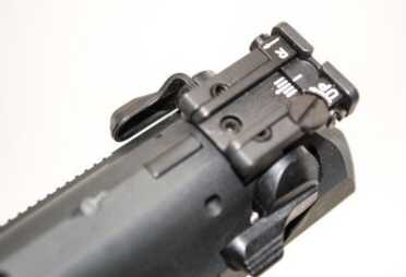 Review: Beretta 92 .22LR Practice Kit Conversion The adjustable rear sight is outstanding.