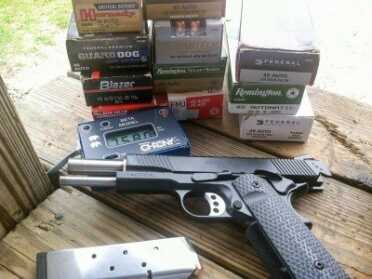 Gun Review: Springfield Armory 1911 TRP I tested a wide variety of .45 ACP and 450 SMC ammo through the TRP.