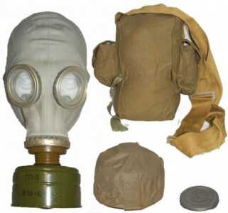 That of course begs the question, "do you really think I need a gas mask?"  If you consider nuclear threats to be serious, and I do, having to move outside during a nuclear crisis will require an NBC "gas mask" and filter. This is the cheapest option, the Russian GP-5, usually under $20 including shipping from Russia. 
