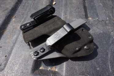 G-Code's New INCOG Holster--Review While it looks bulkier than the average IWB holster, it all compacts nicely.